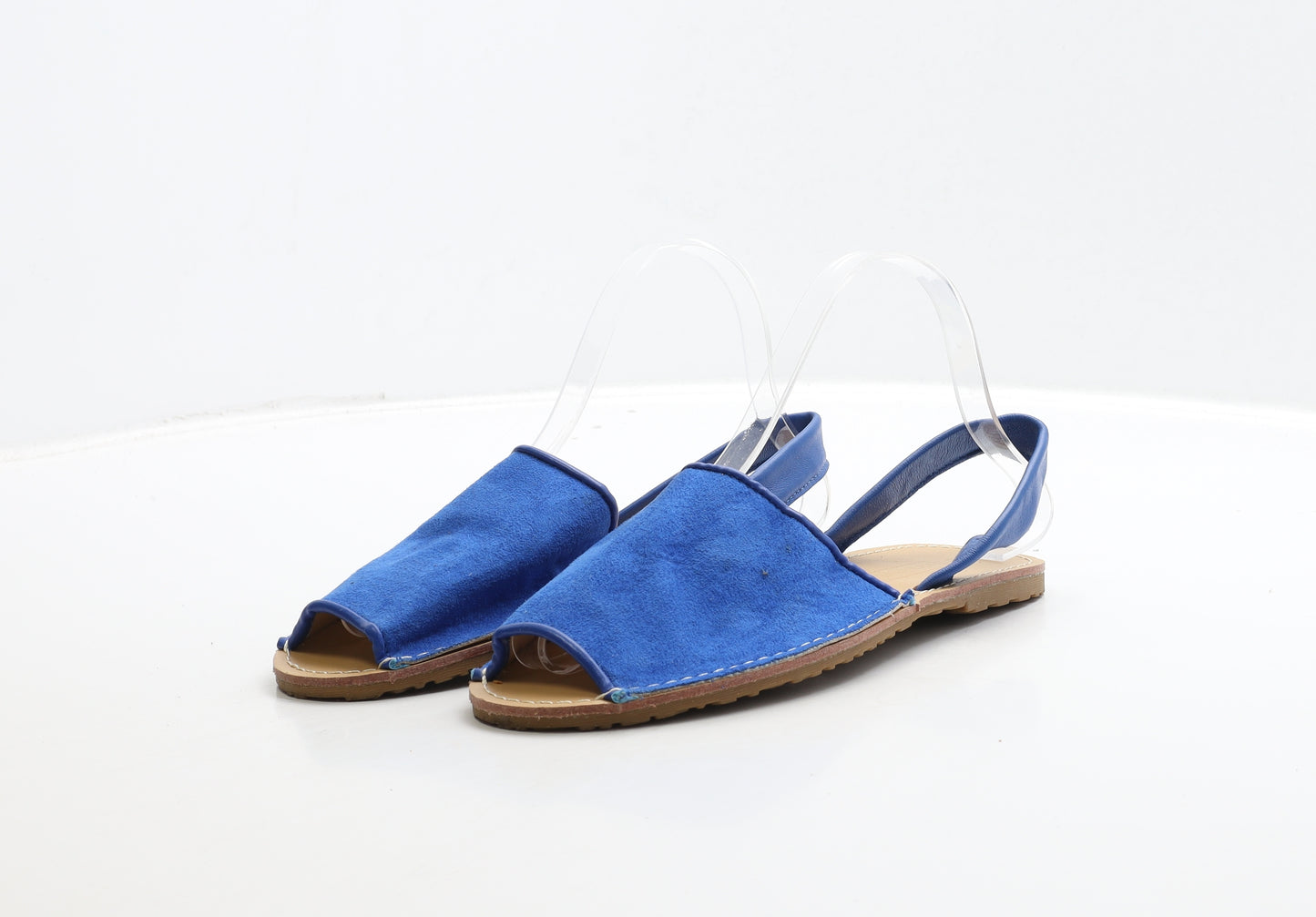 Avenue Womens Blue Suede Slingback Sandal UK 5 38