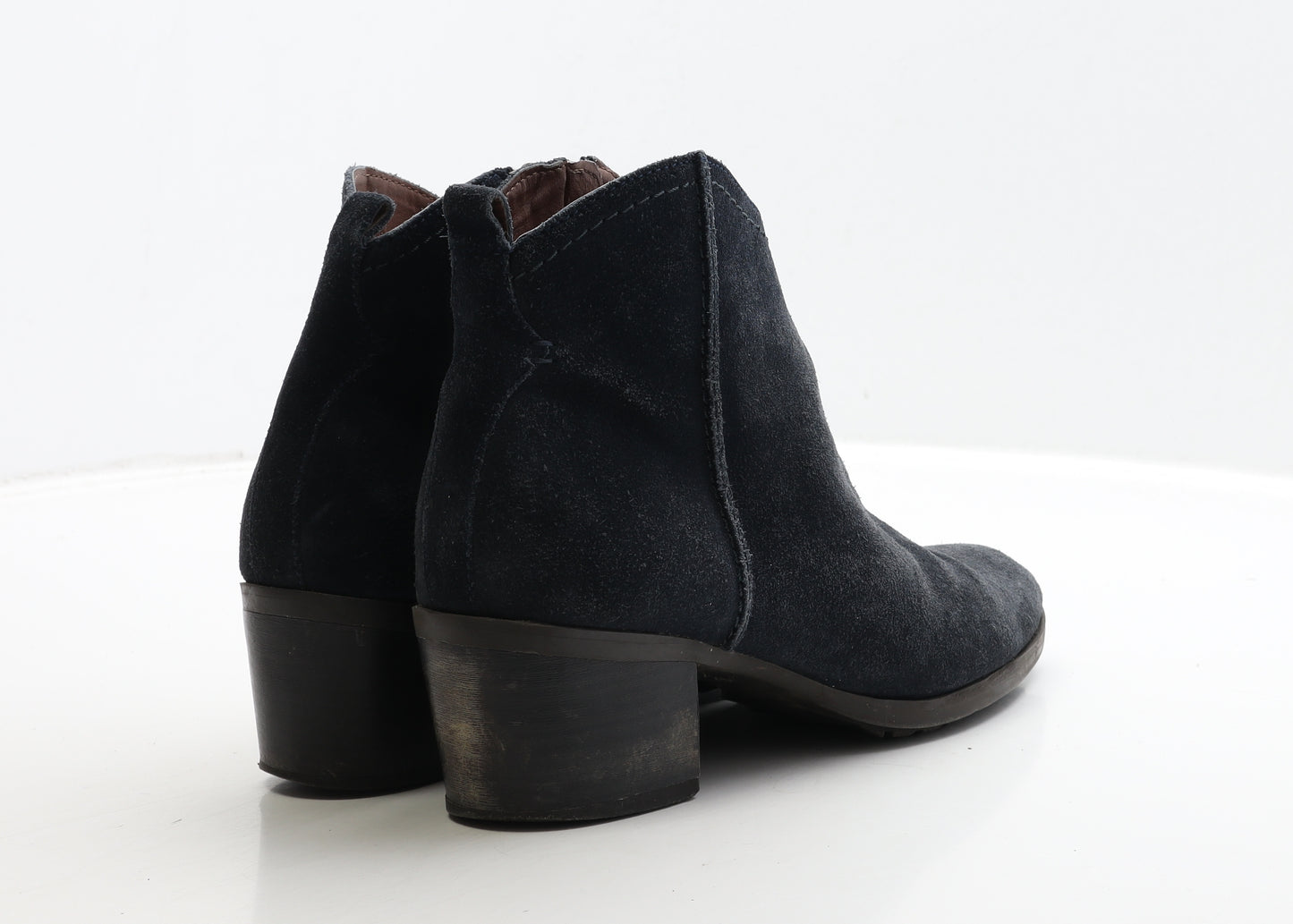 Indigo Collection Womens Blue Leather Cowboy Boot UK 6.5 40