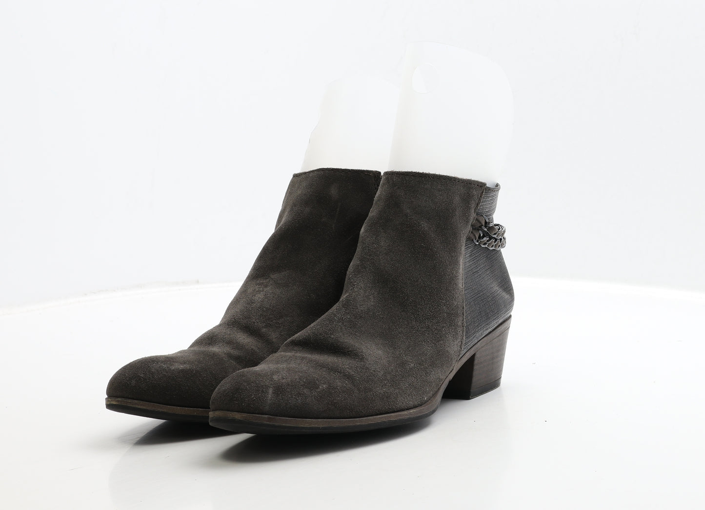 Marco Tozzi Womens Brown Leather Cowboy Boot UK 8 41