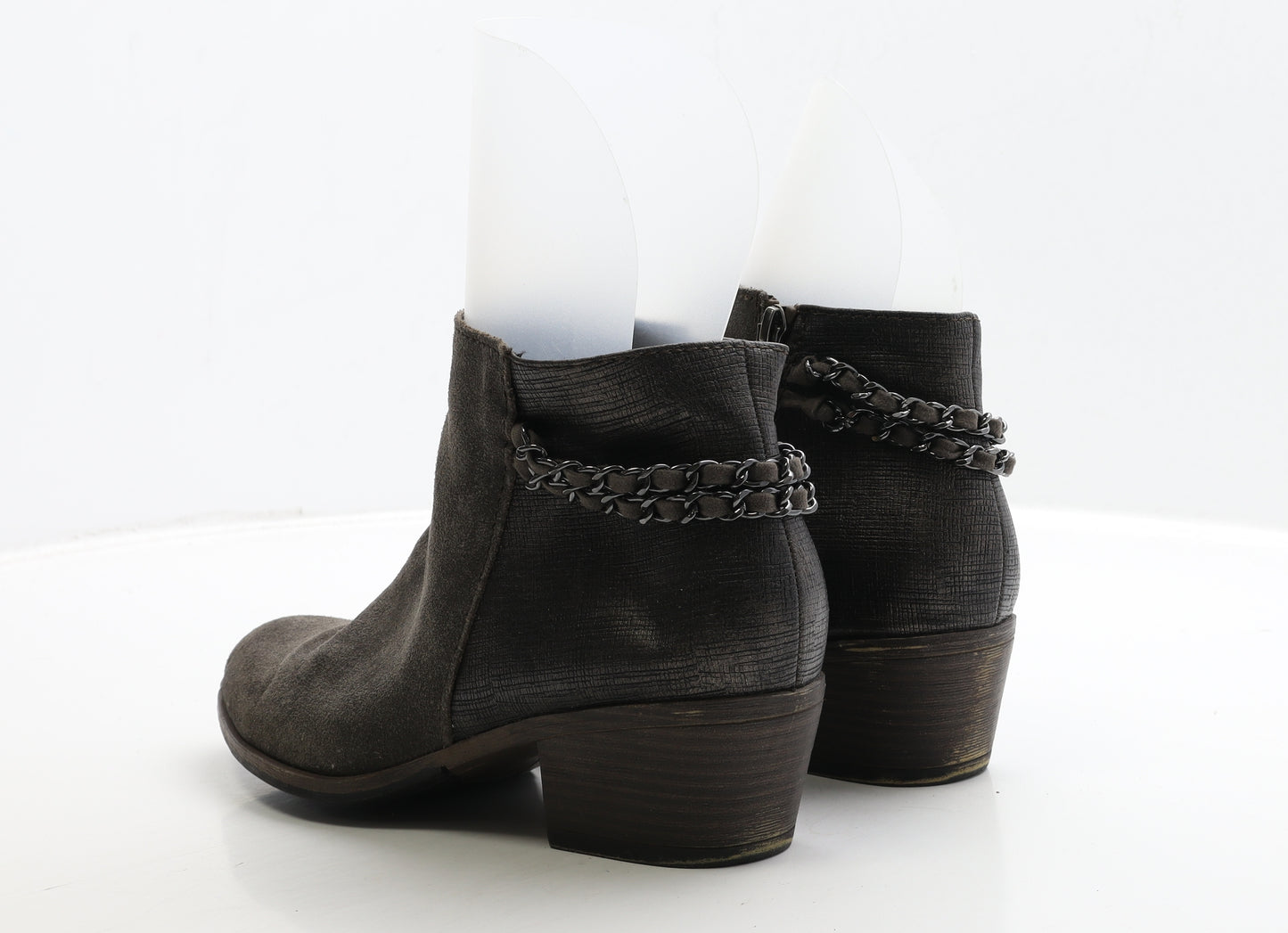 Marco Tozzi Womens Brown Leather Cowboy Boot UK 8 41