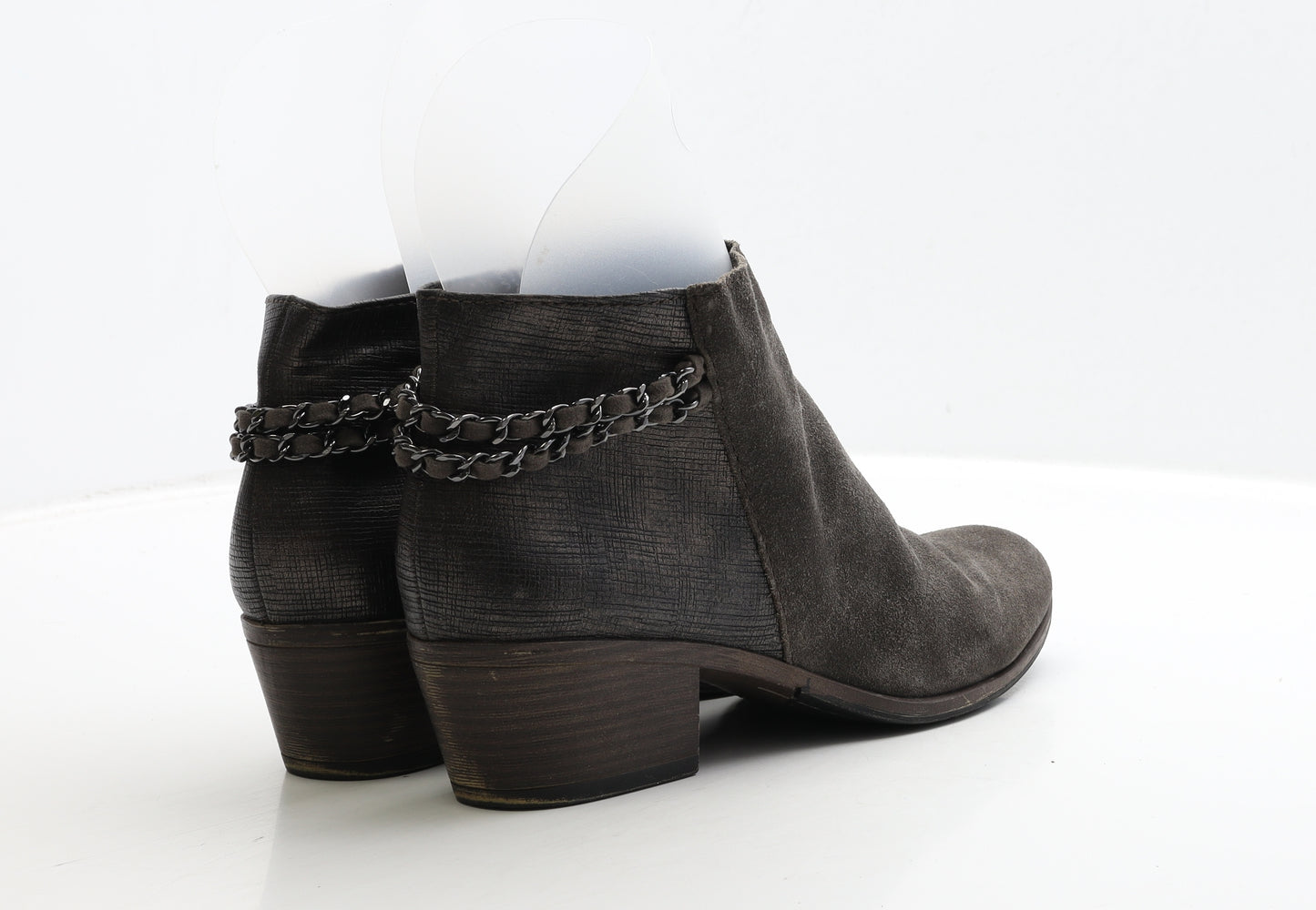 Marco Tozzi Womens Brown Leather Cowboy Boot UK 8 41