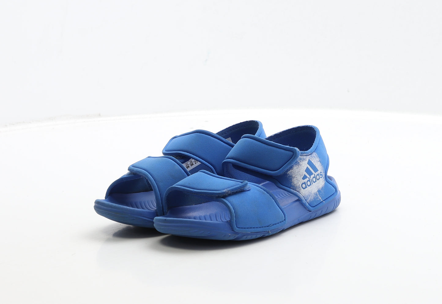 adidas Boys Blue Polyester Slingback Sandal UK 9 27