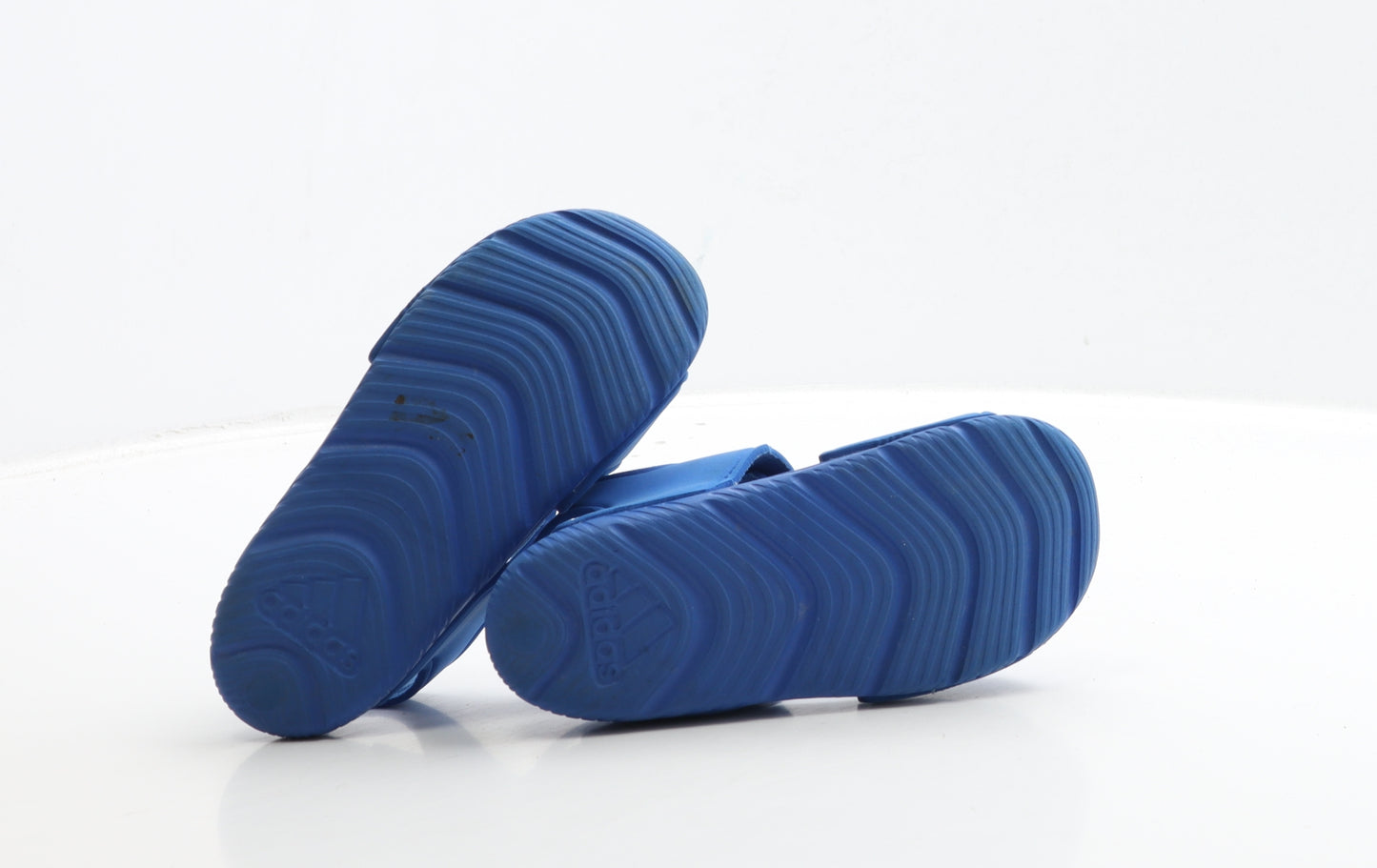 adidas Boys Blue Polyester Slingback Sandal UK 9 27