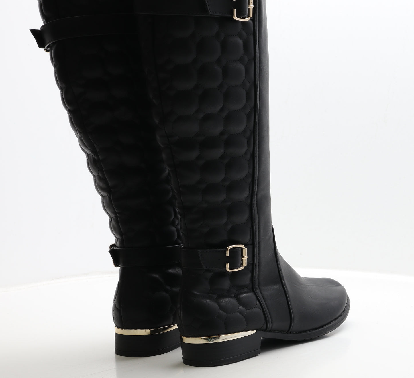 Lotus Womens Black Leather Biker Boot UK 8 41