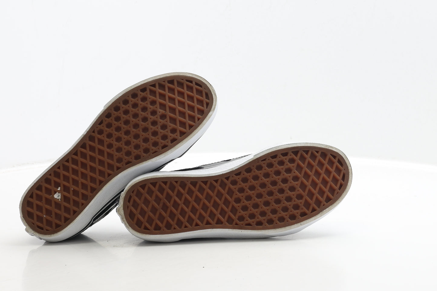 VANS Boys Black Suede Trainer UK 2.5 34