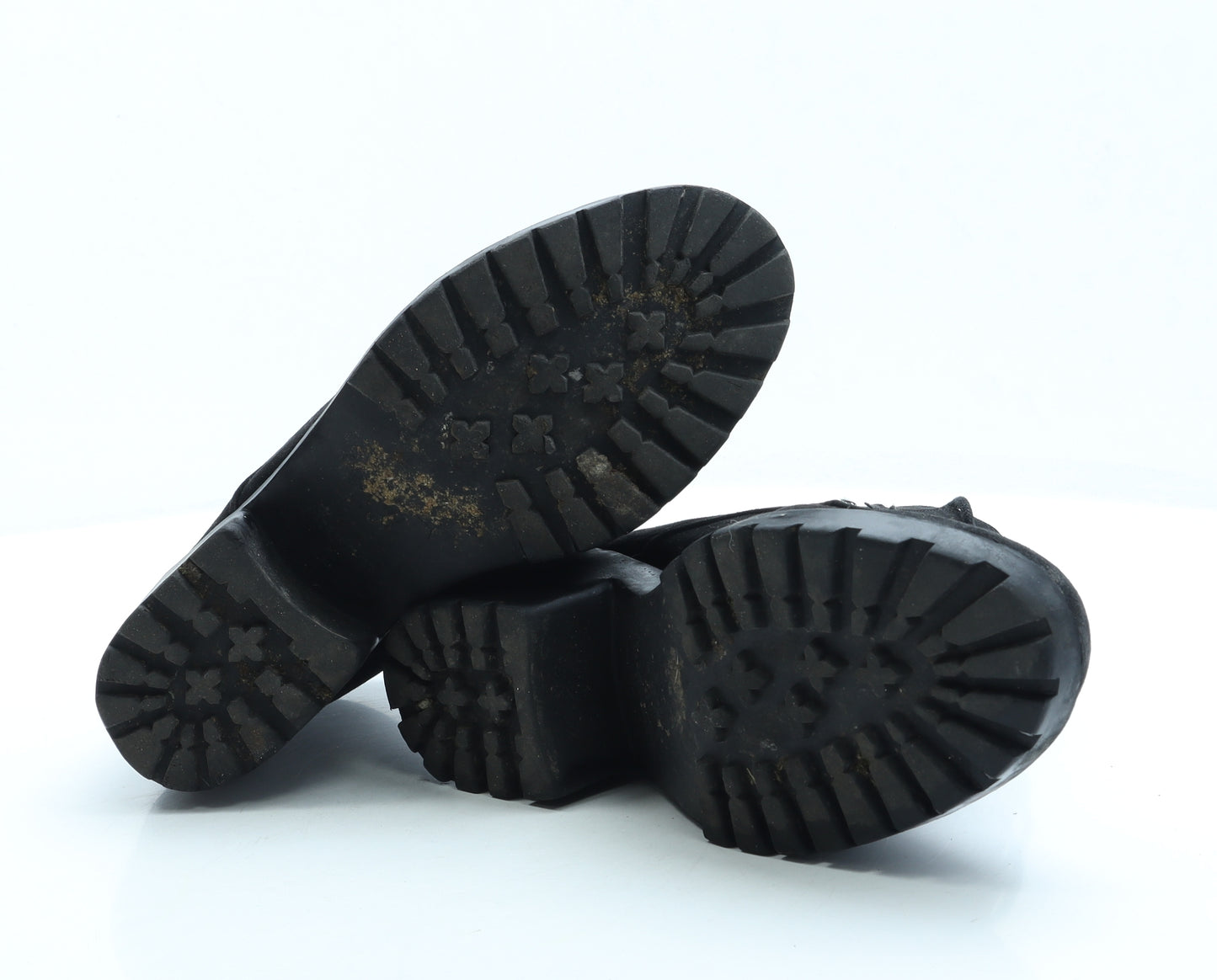 New Look Womens Black Suede Bootie Boot UK 5 38