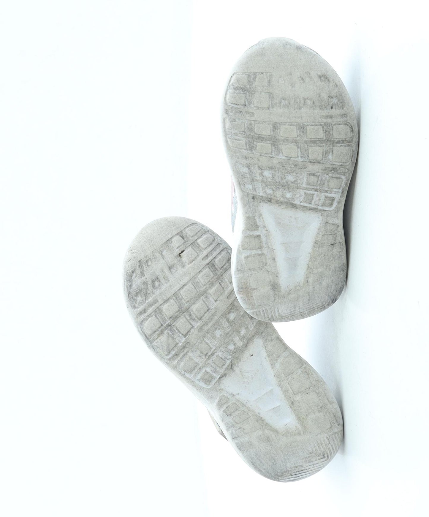 adidas Girls Grey Polyester Trainer UK 7 24