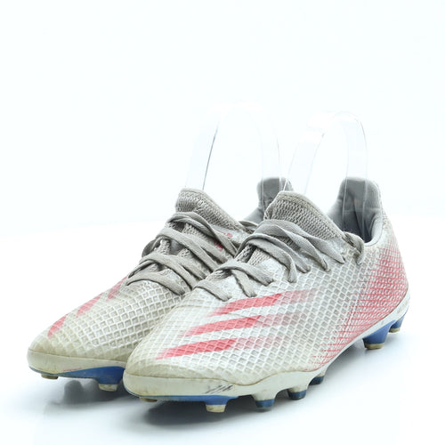 adidas Boys Ivory Leather Trainer UK 3.5 - Football Boots