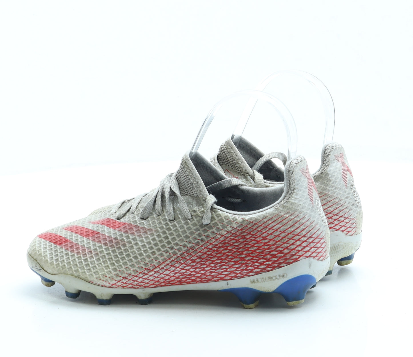 adidas Boys Ivory Leather Trainer UK 3.5 - Football Boots