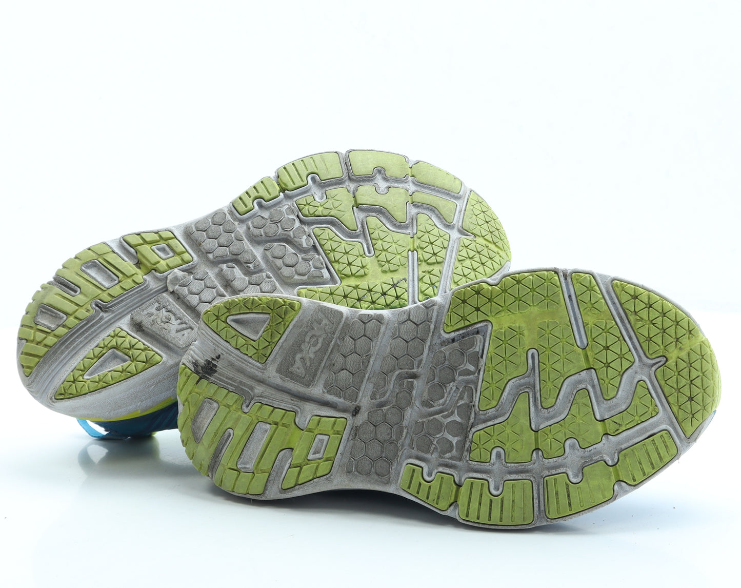 HOKA Mens Blue Polyester Trainer UK 7.5 41