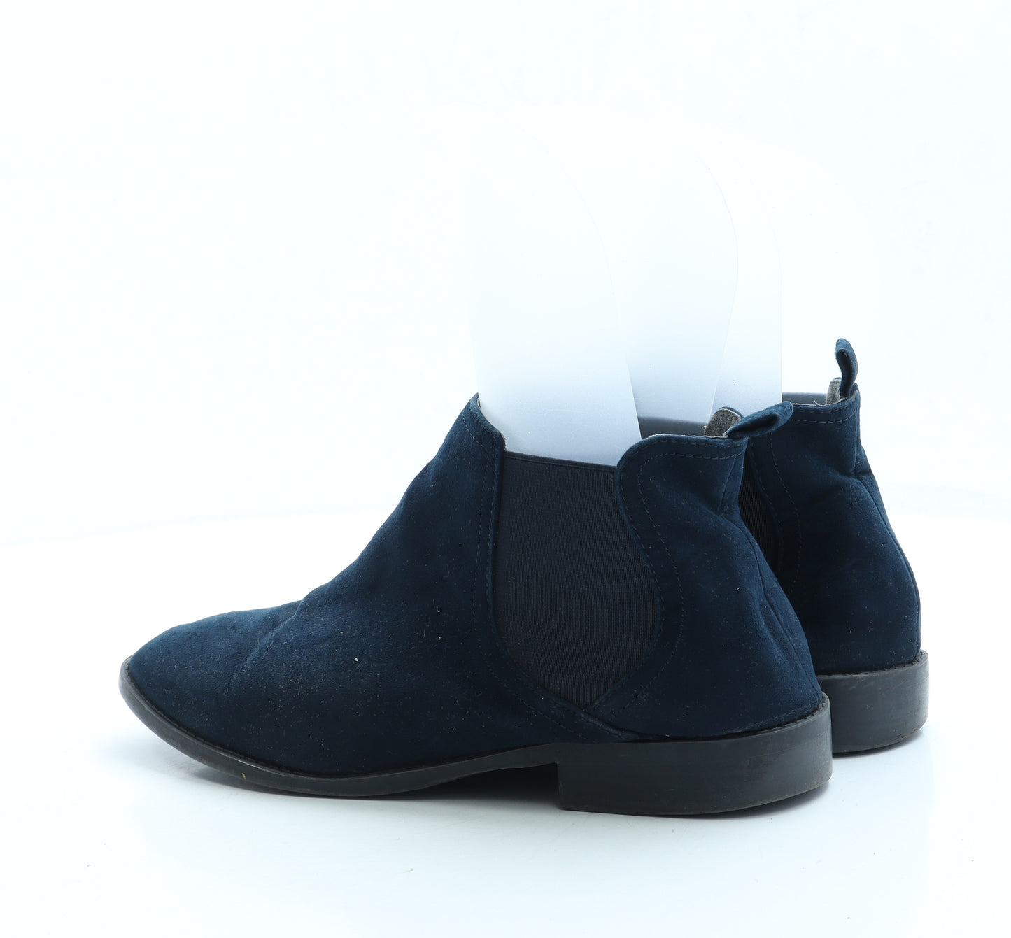 Dorothy Perkins Womens Blue Suede Chelsea Boot UK 8 42