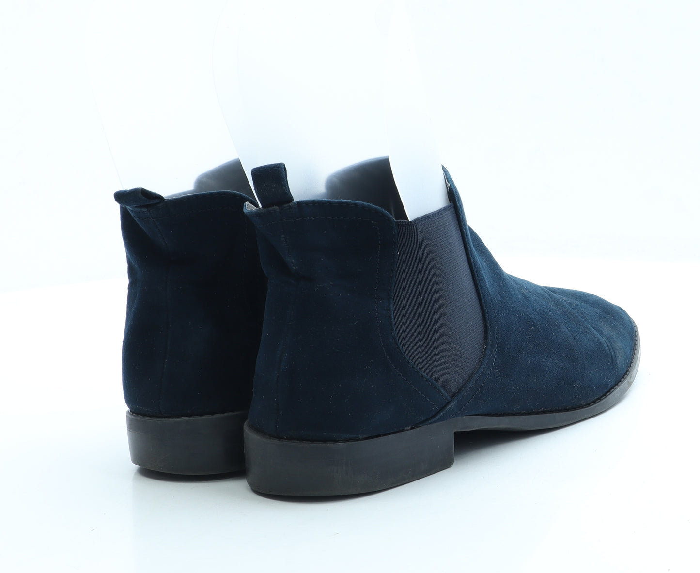 Dorothy Perkins Womens Blue Suede Chelsea Boot UK 8 42