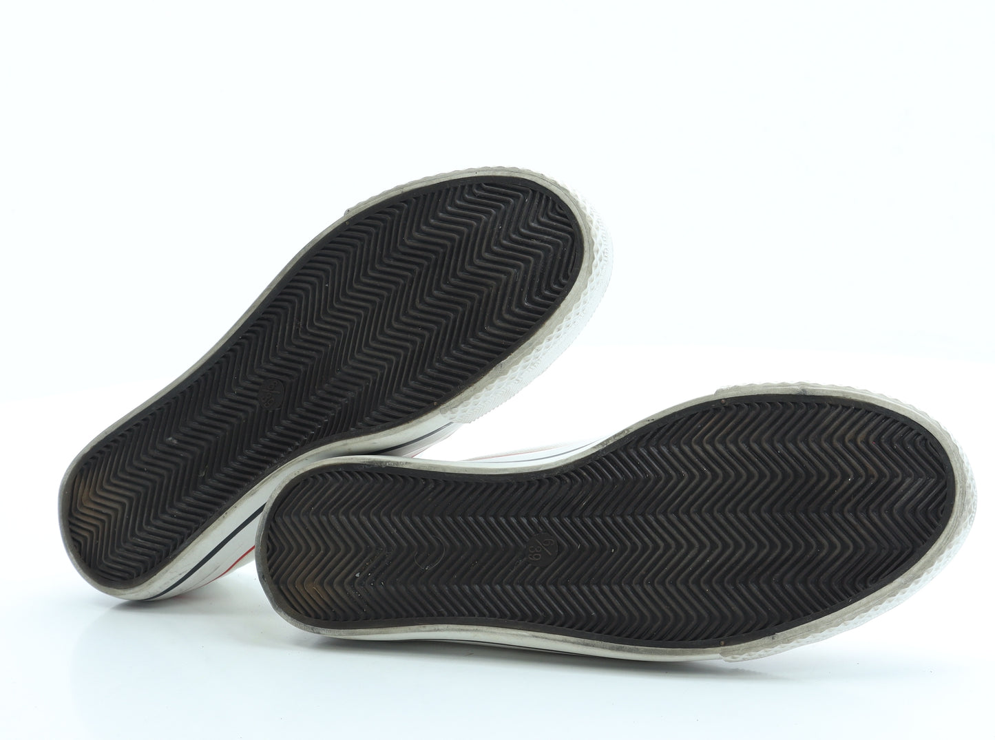 Primark Womens White Fabric Trainer UK 6 39 US 8