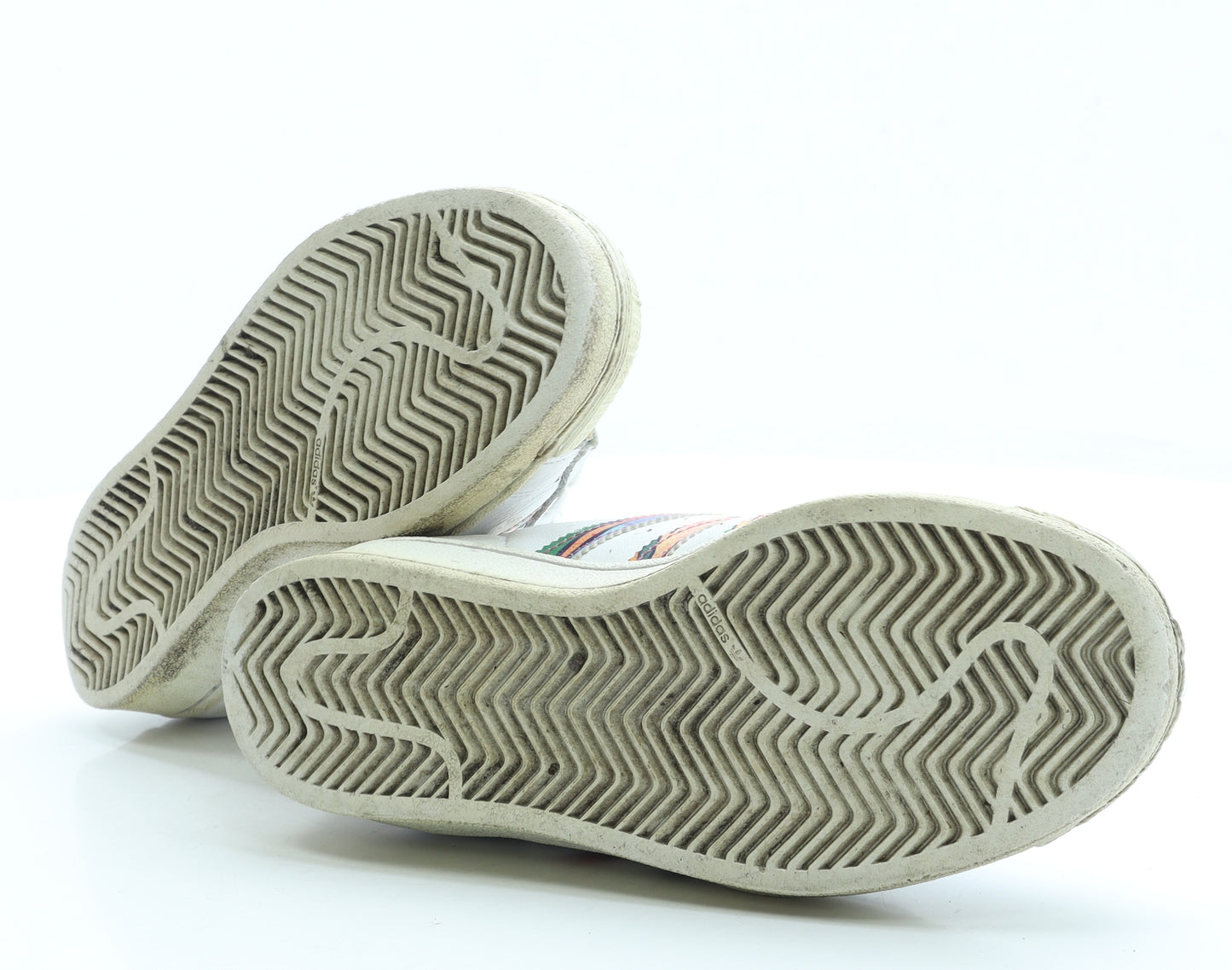 adidas Womens White Leather Trainer UK 5.5 38