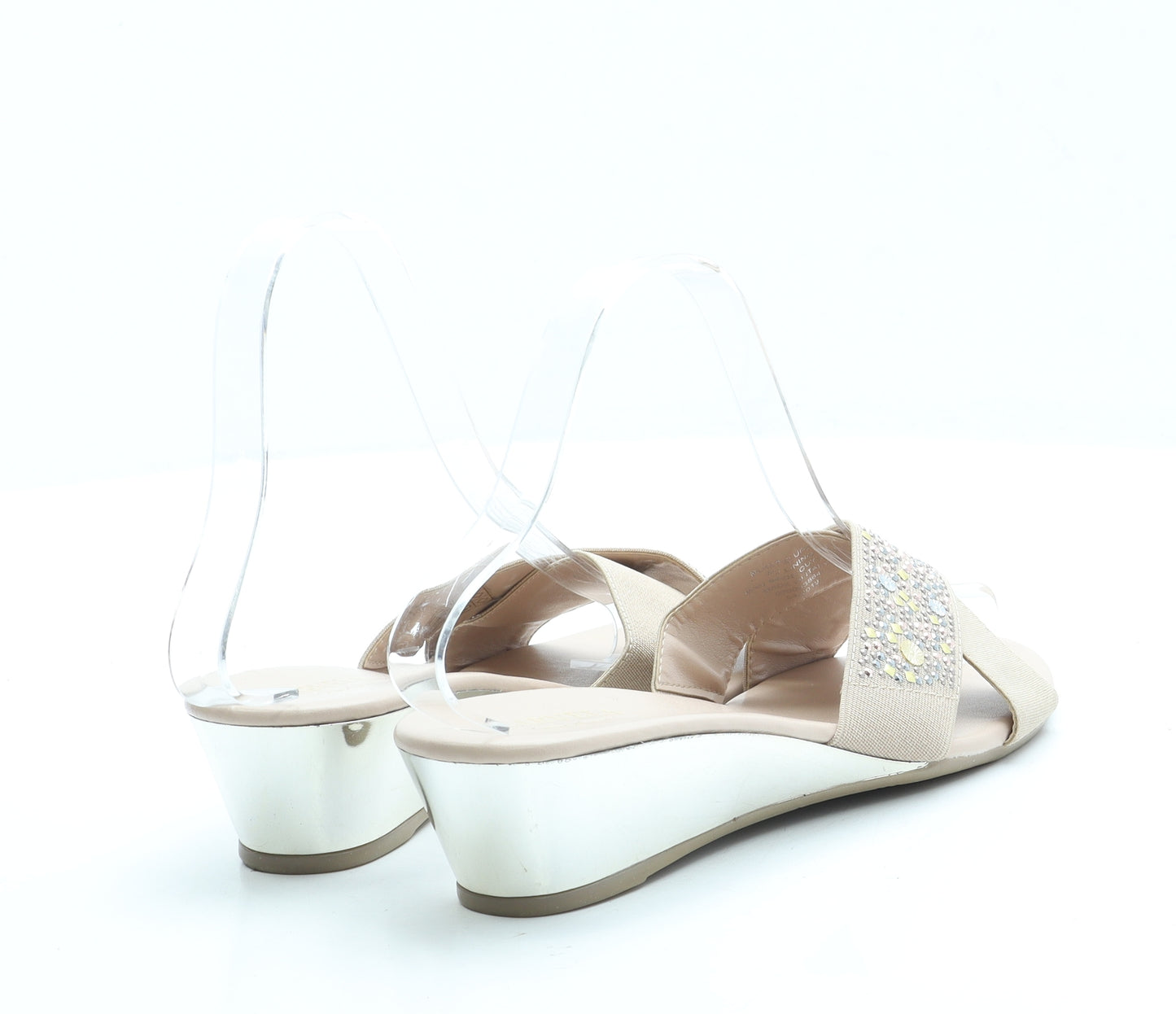 Carvela Womens Pink Polyester Mule Heel UK 5 38