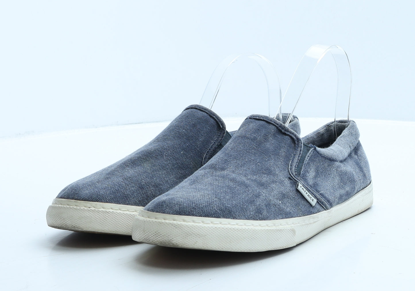 Fat Face Womens Blue Fabric Loafer Flat UK 5 38