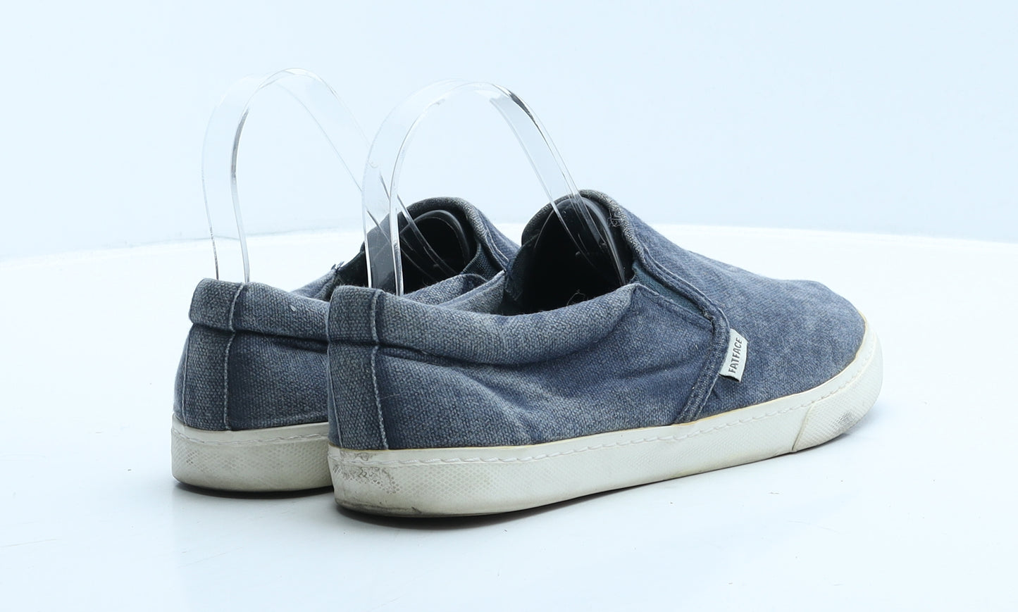 Fat Face Womens Blue Fabric Loafer Flat UK 5 38