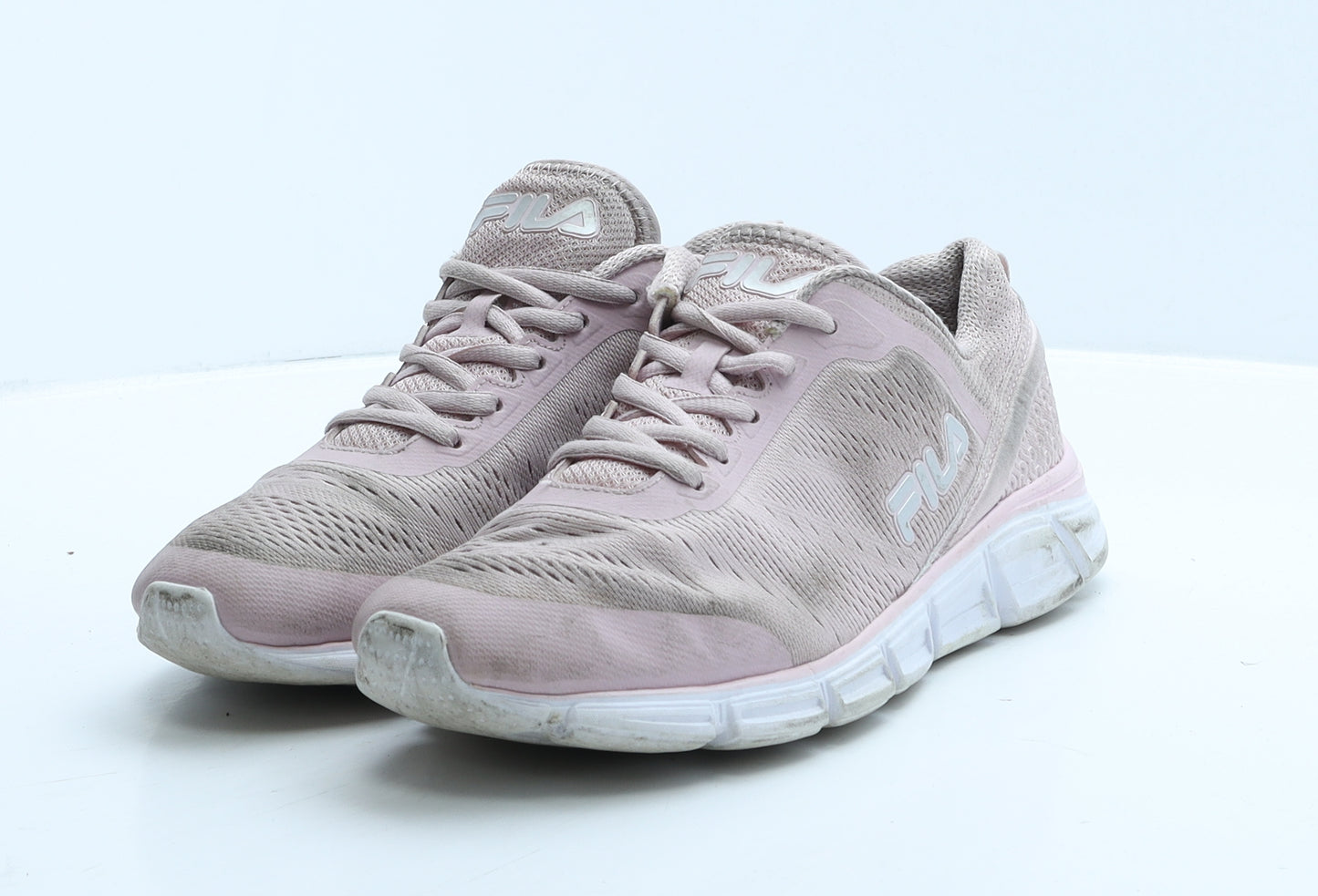 FILA Womens Pink Polyester Trainer UK 6 39.5