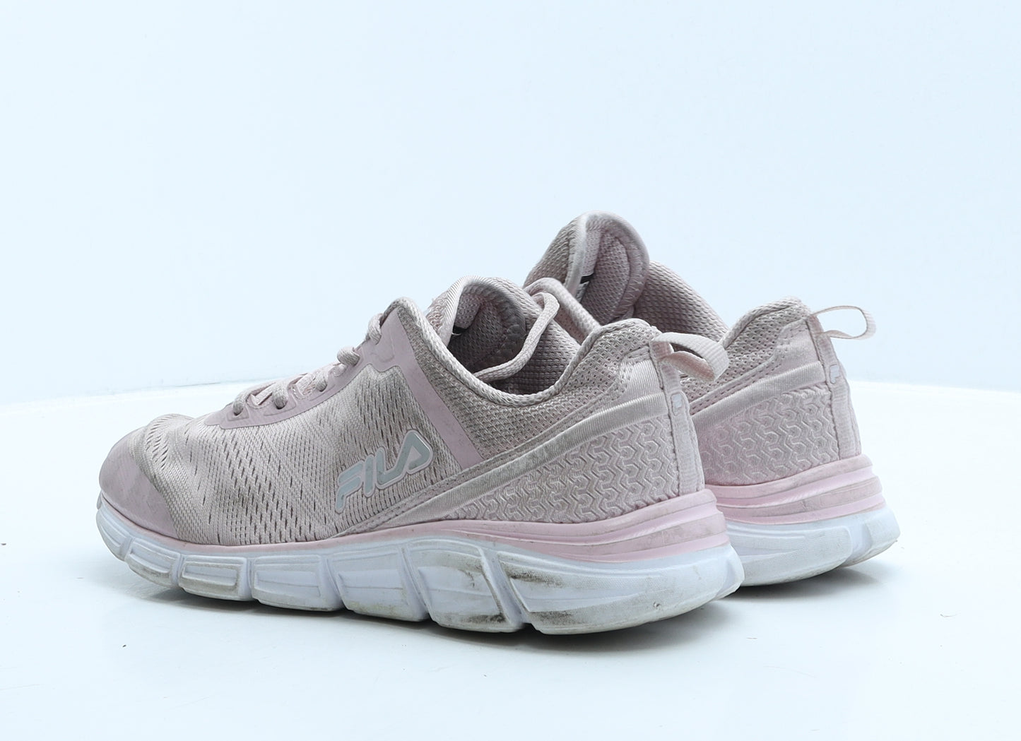 FILA Womens Pink Polyester Trainer UK 6 39.5