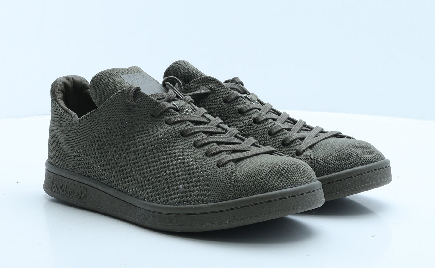 adidas Mens Green Polyester Trainer UK 9 43.5 - Stan Smith