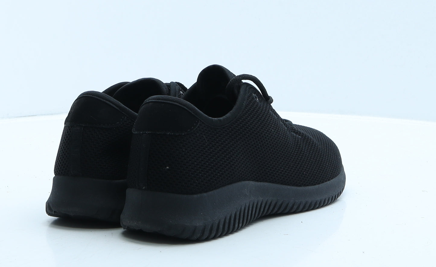New Look Womens Black Polyester Trainer UK 4 37