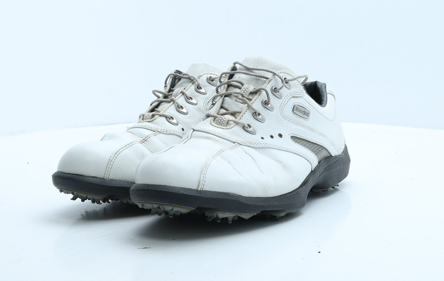 FootJoy Mens White Leather Trainer UK 10 44.5