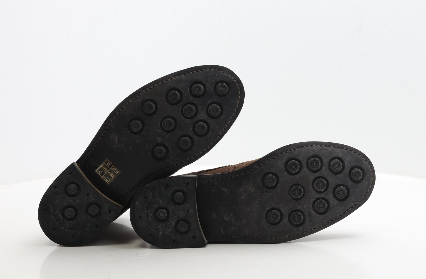 Samuel Windsor Mens Brown Leather Chukka Boot UK 7.5 41 - Brogue Style