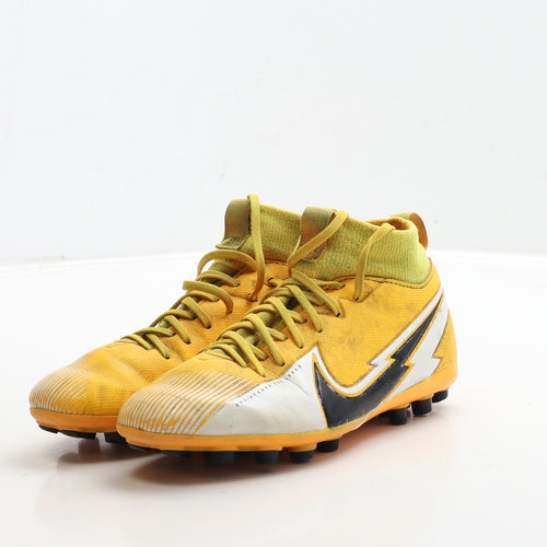 Nike Boys Yellow Polyester Trainer UK 11.5 32 - Mercurial Football Boots
