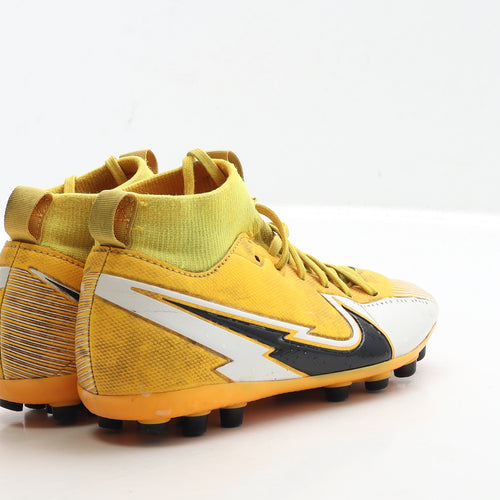 Nike Boys Yellow Polyester Trainer UK 11.5 32 - Mercurial Football Boots