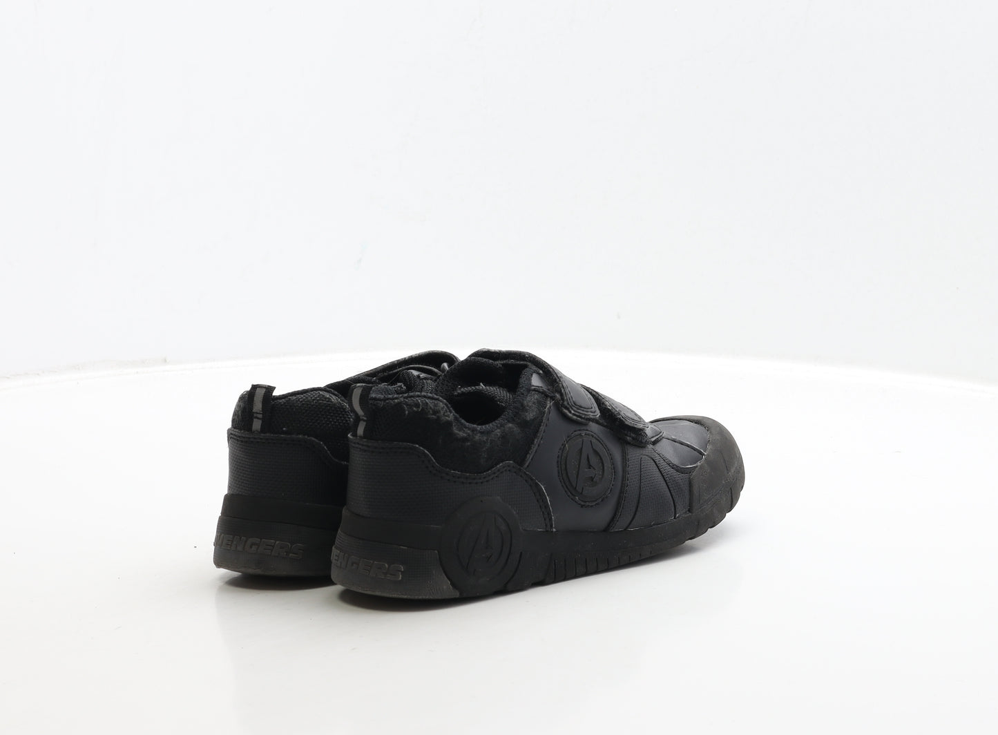 Avenger Boys Black Polyester Trainer UK 13 31