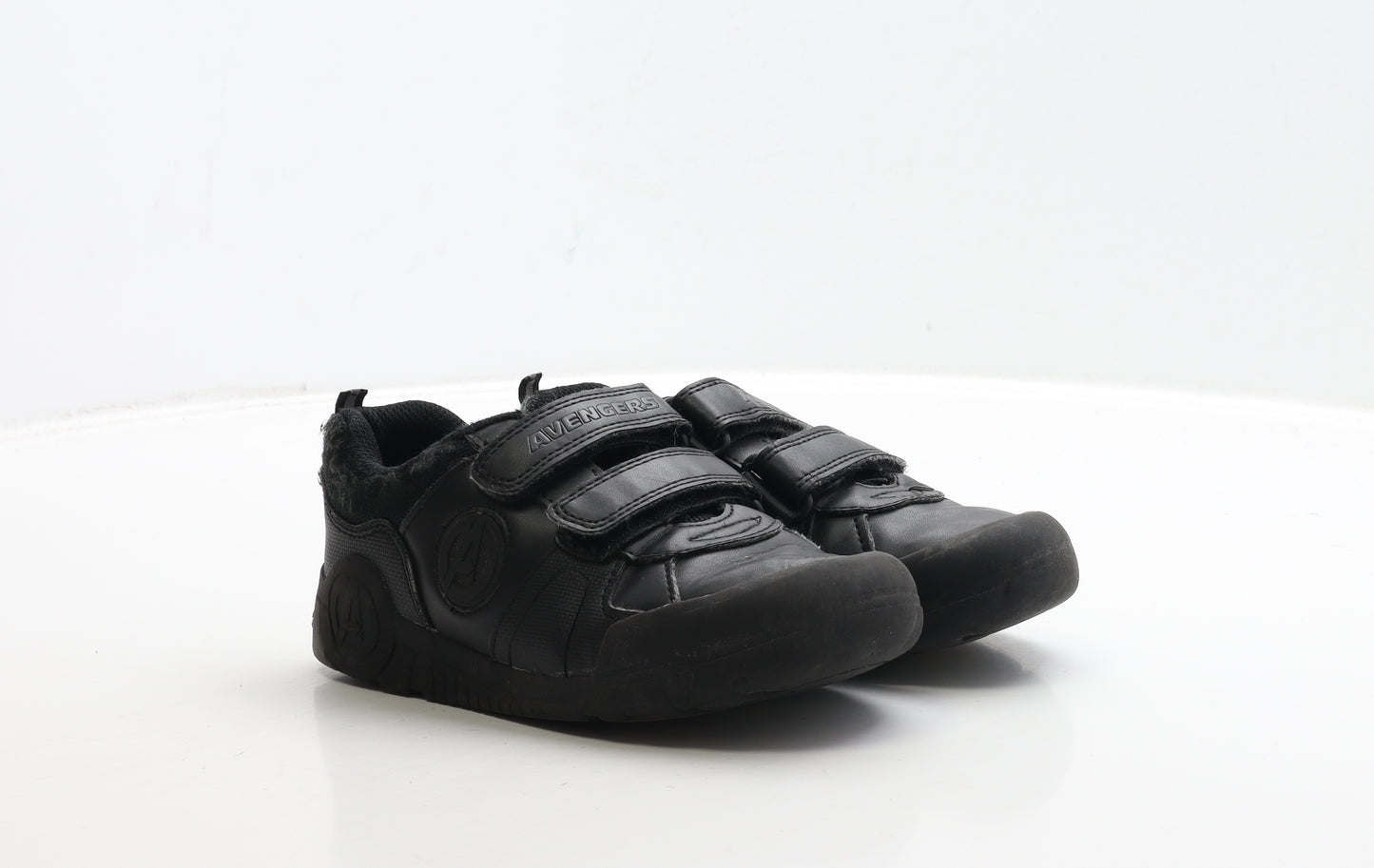 Avenger Boys Black Polyester Trainer UK 13 31