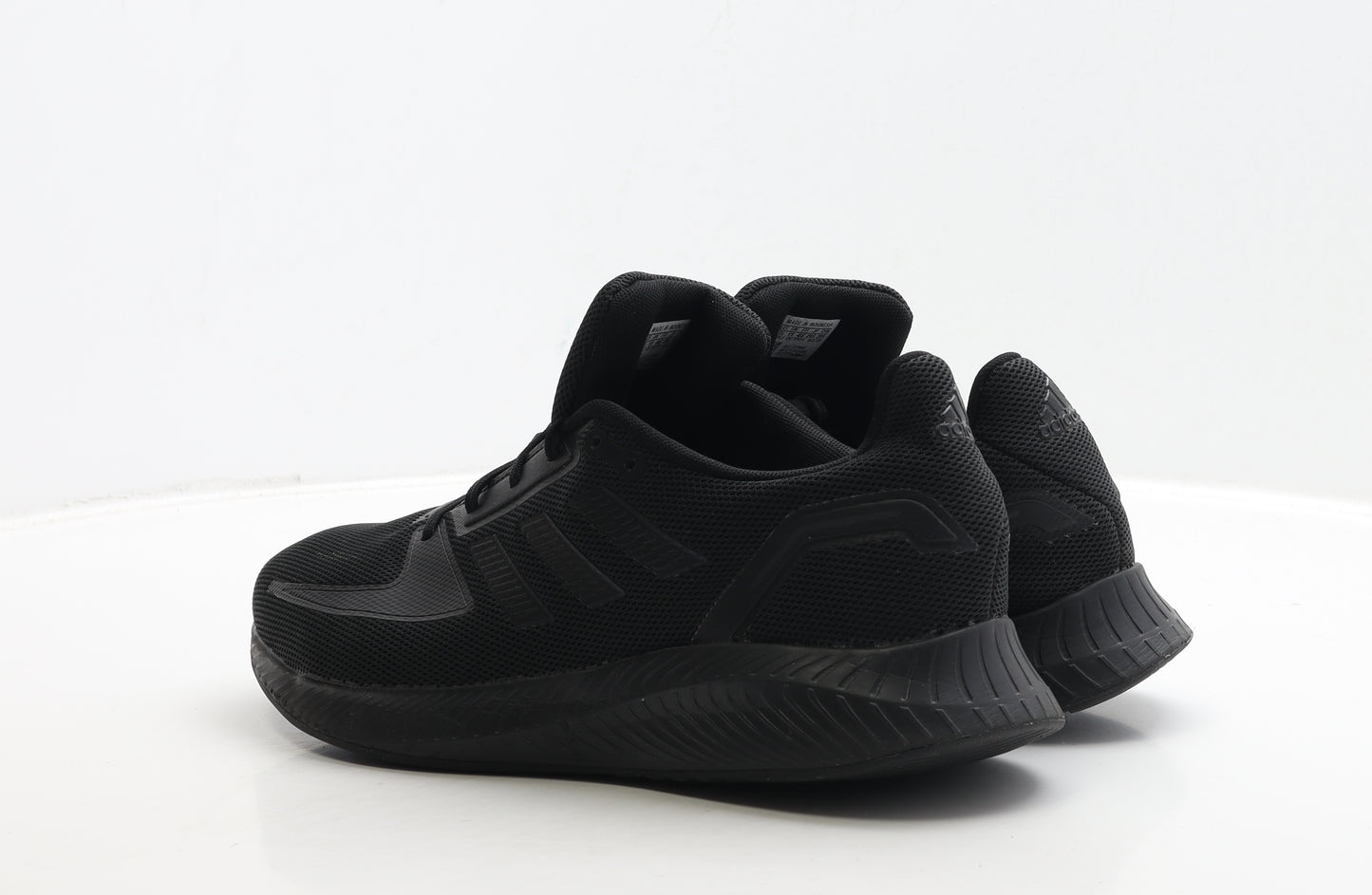 adidas Mens Black Polyester Trainer UK 11 46