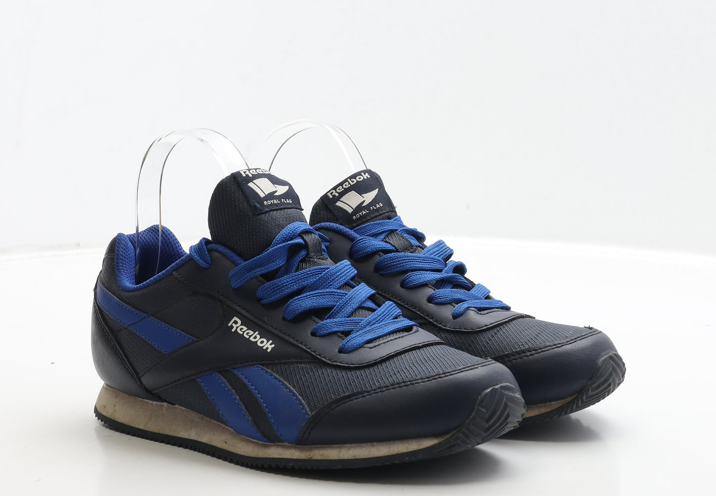 Reebok Boys Blue Polyester Trainer UK 5 38 - Royal Flag