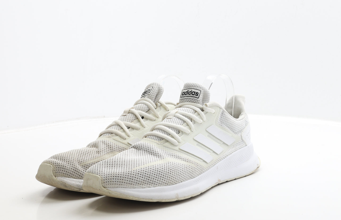 adidas Mens White Polyester Trainer UK 9 44.5