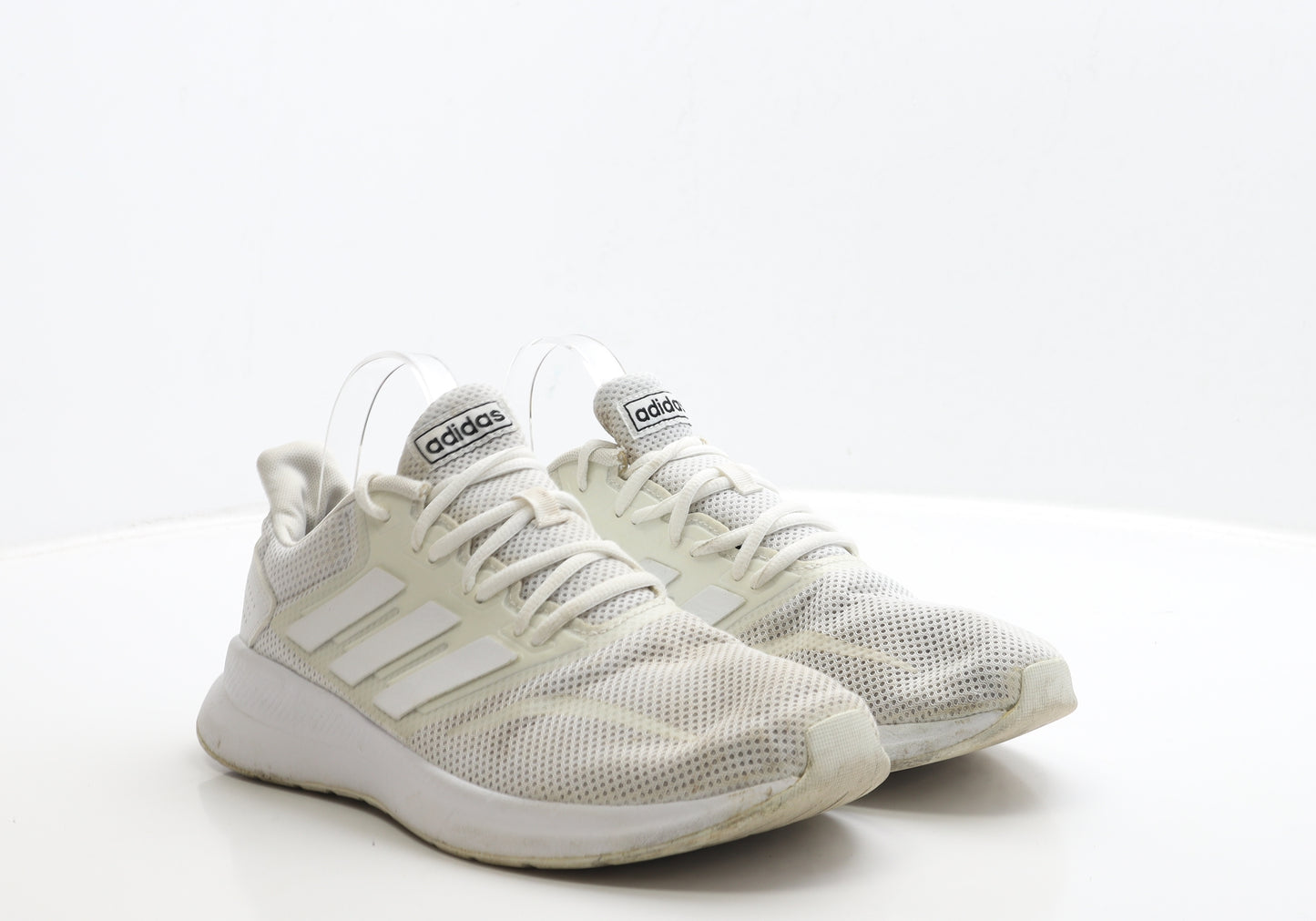 adidas Mens White Polyester Trainer UK 9 44.5