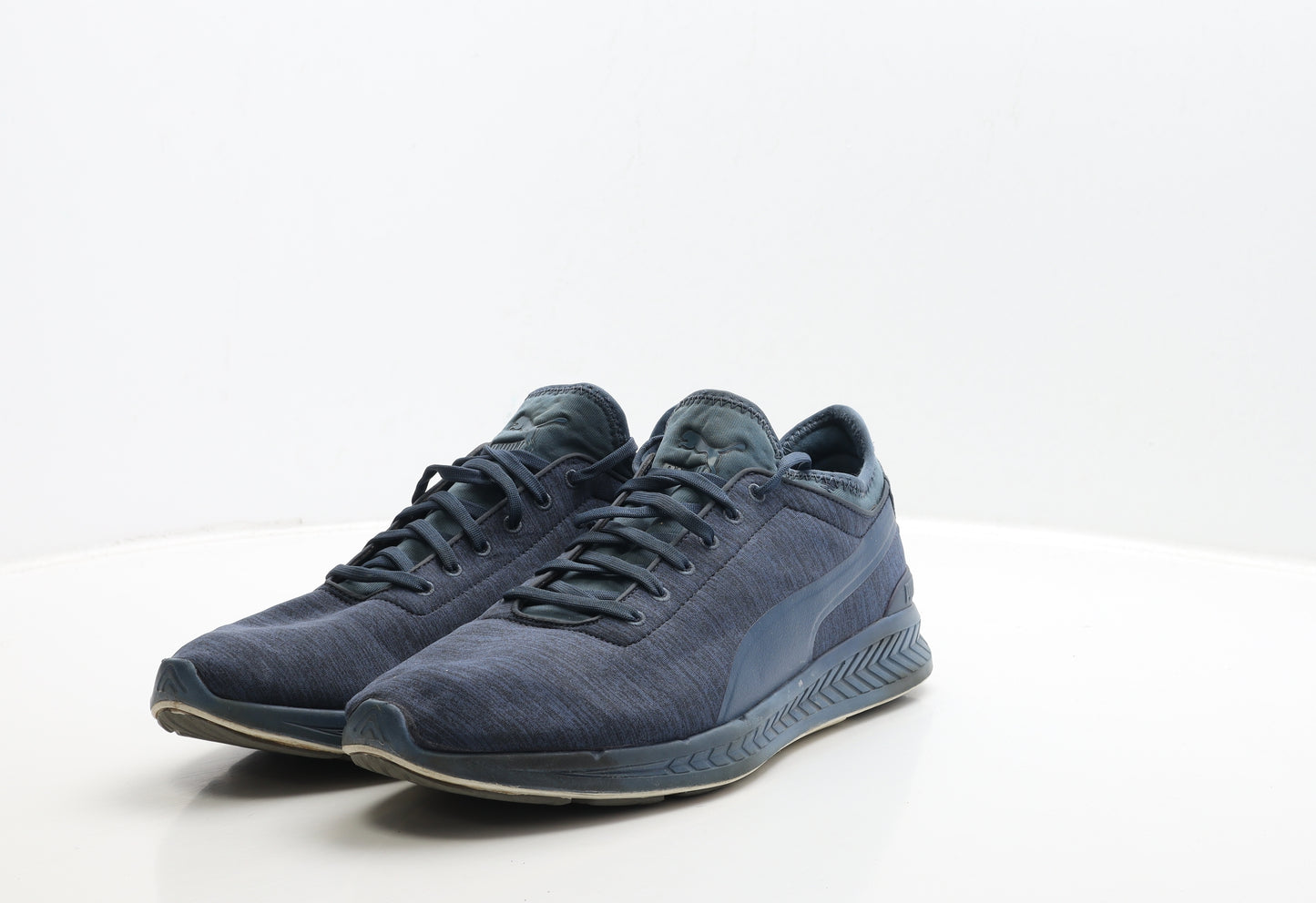 PUMA Mens Blue Polyester Trainer UK 11 46