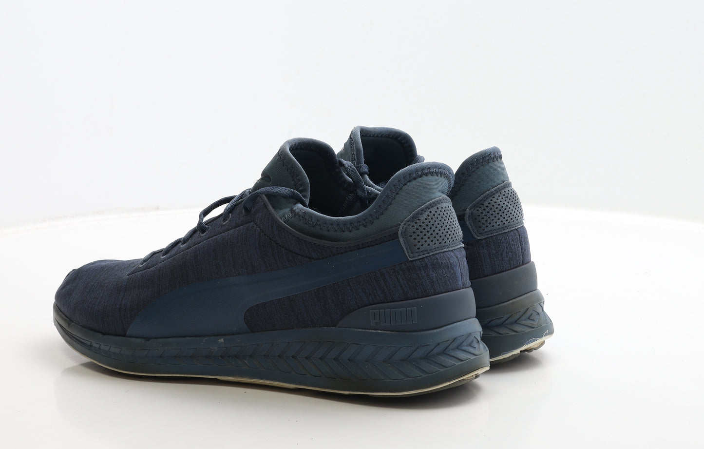 PUMA Mens Blue Polyester Trainer UK 11 46