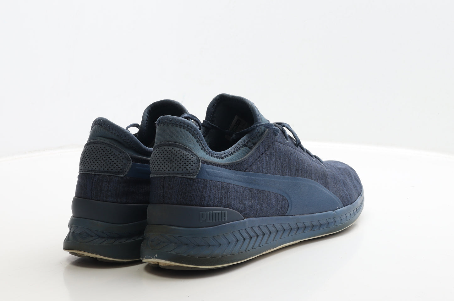 PUMA Mens Blue Polyester Trainer UK 11 46
