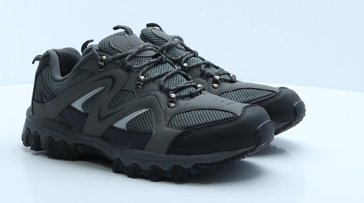 Mountain Warehouse Mens Grey Colourblock Polyester Trainer UK 10 44
