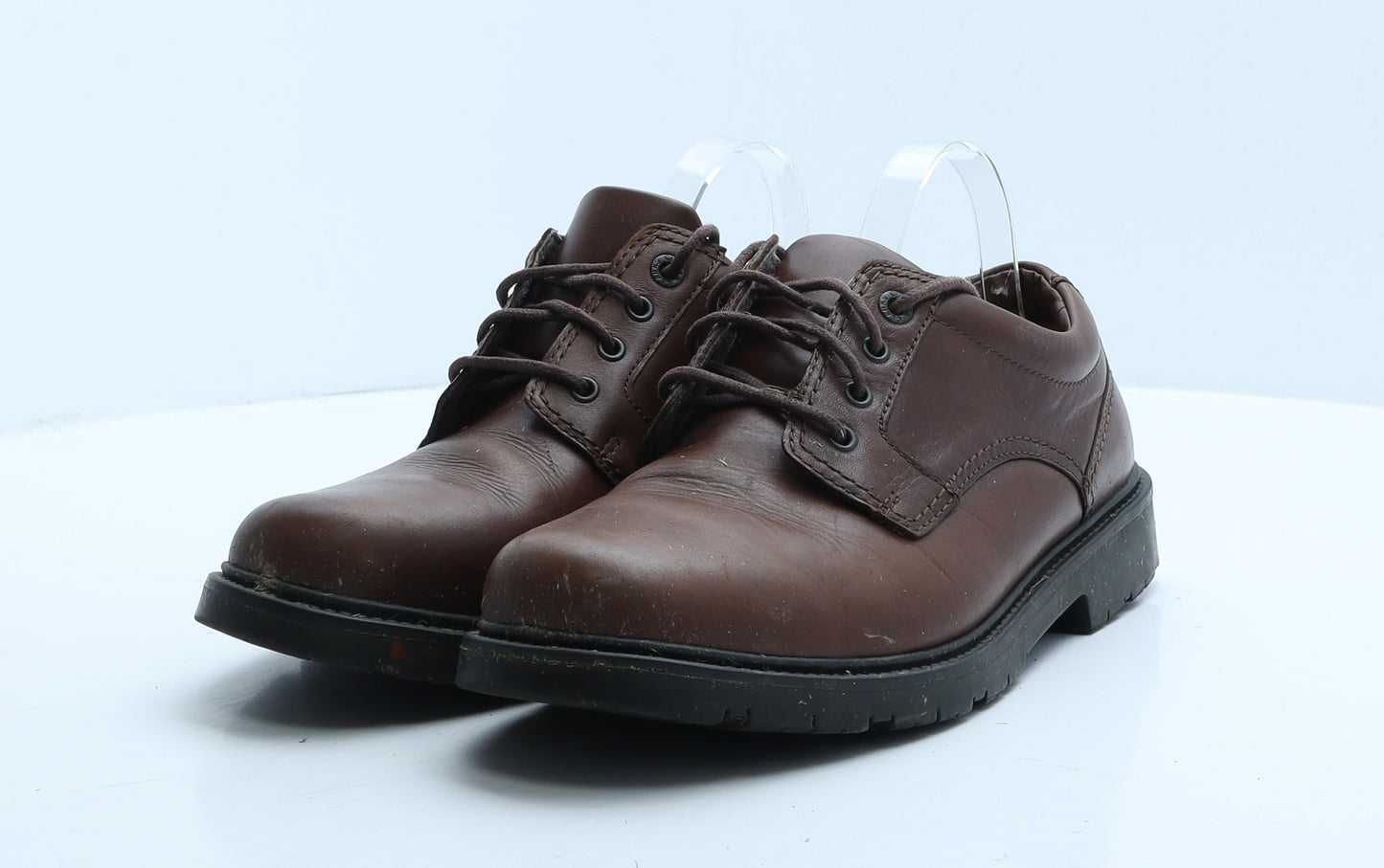 Clarks Mens Brown Leather Oxford Casual UK 9