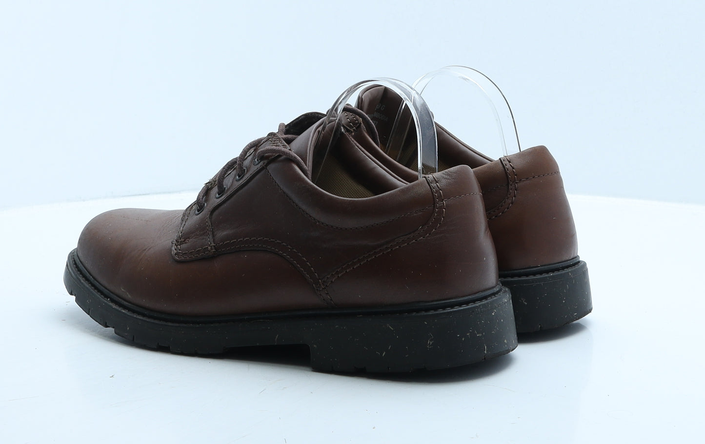 Clarks Mens Brown Leather Oxford Casual UK 9