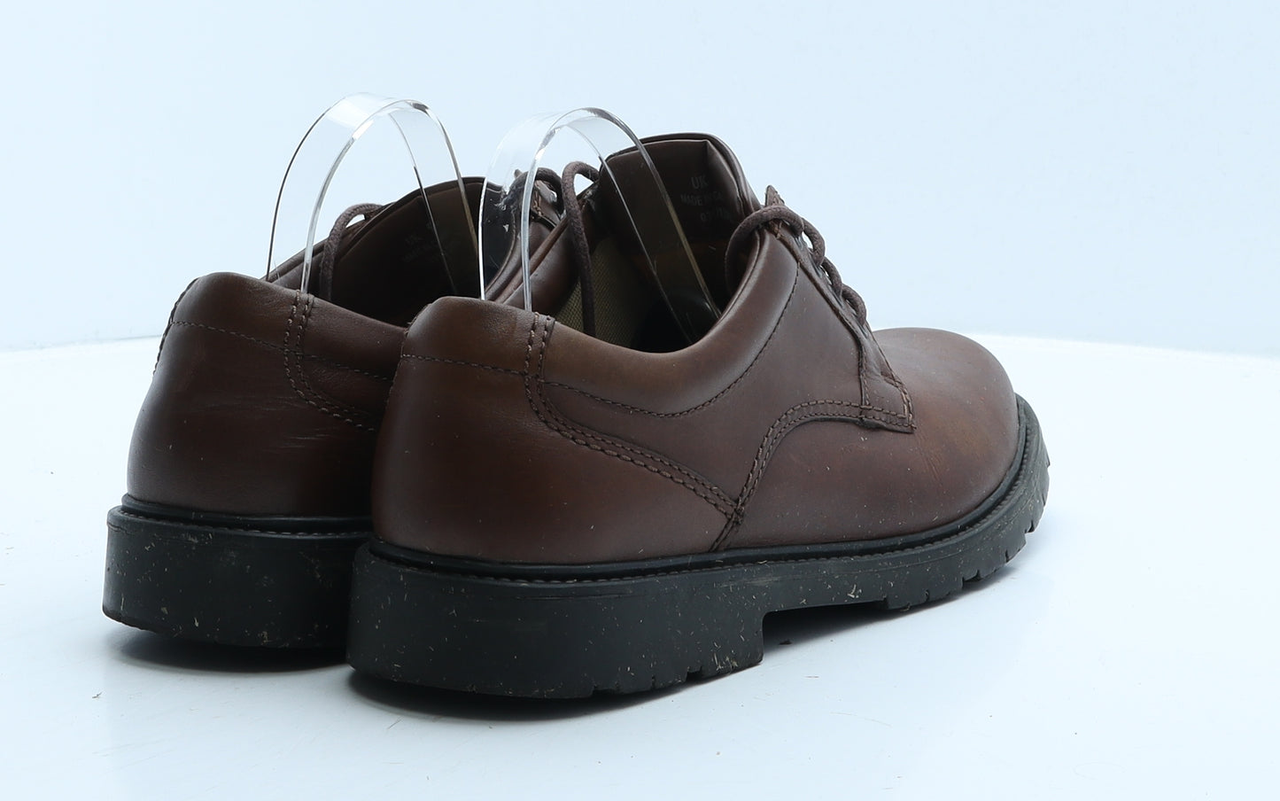 Clarks Mens Brown Leather Oxford Casual UK 9