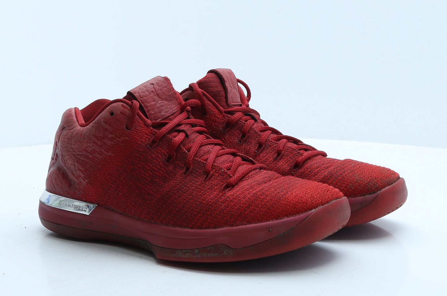 Nike Mens Red Polyester Trainer UK 8.5 43 - Nike Jordan