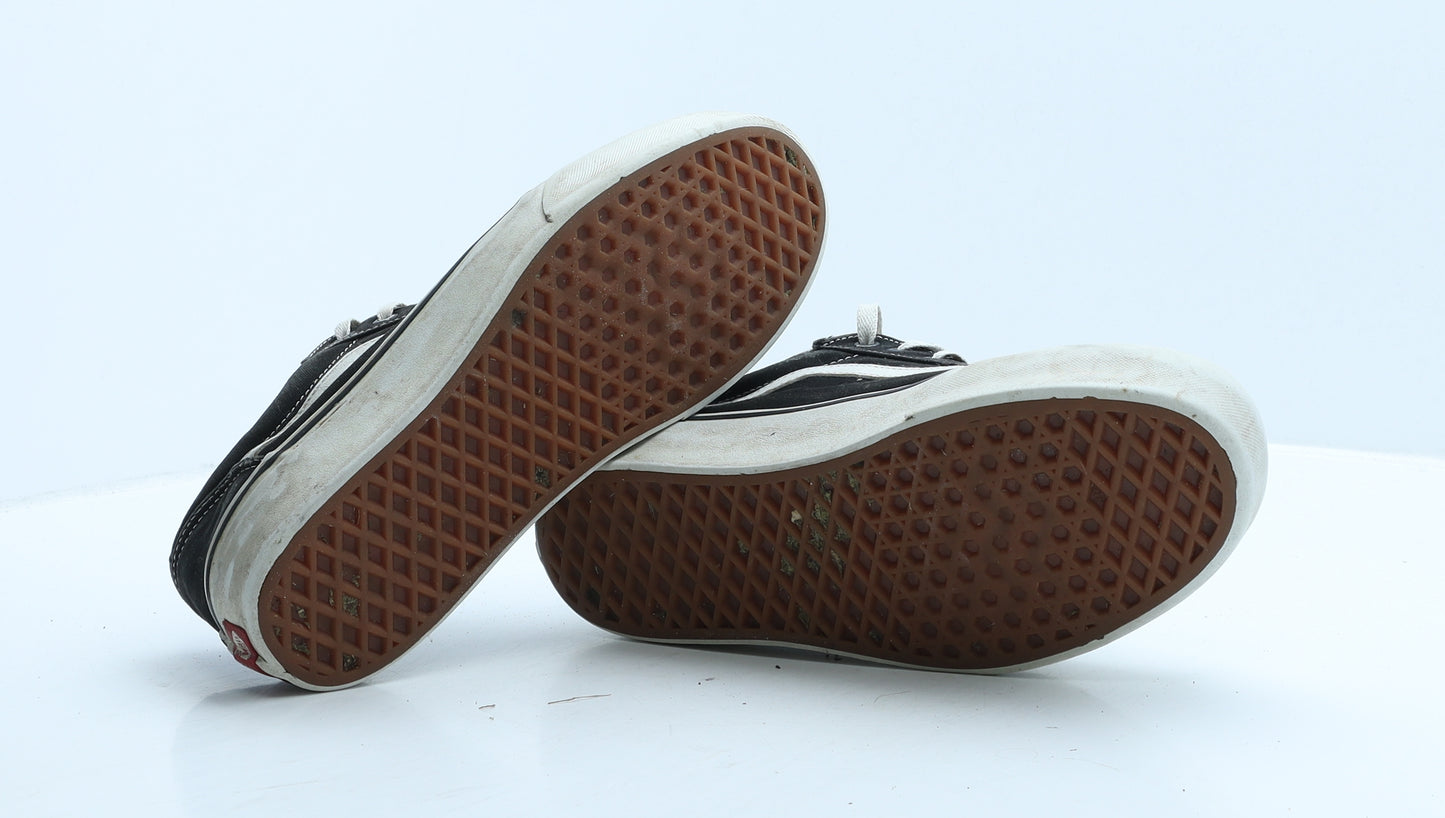 VANS Womens Black Geometric Fabric Trainer Casual UK 8 42