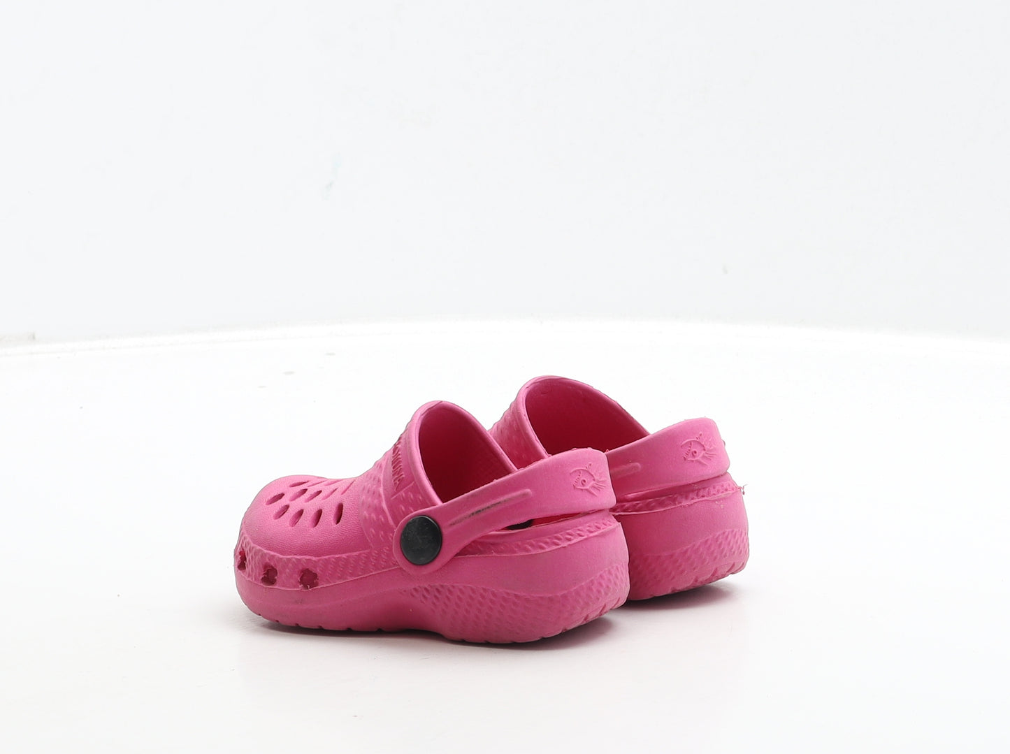 Hot Tuna Girls Pink Rubber Clog Sandal UK 4