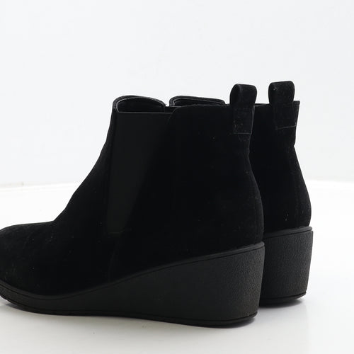 Shoes By Emma Womens Black Suede Chelsea Boot UK 6