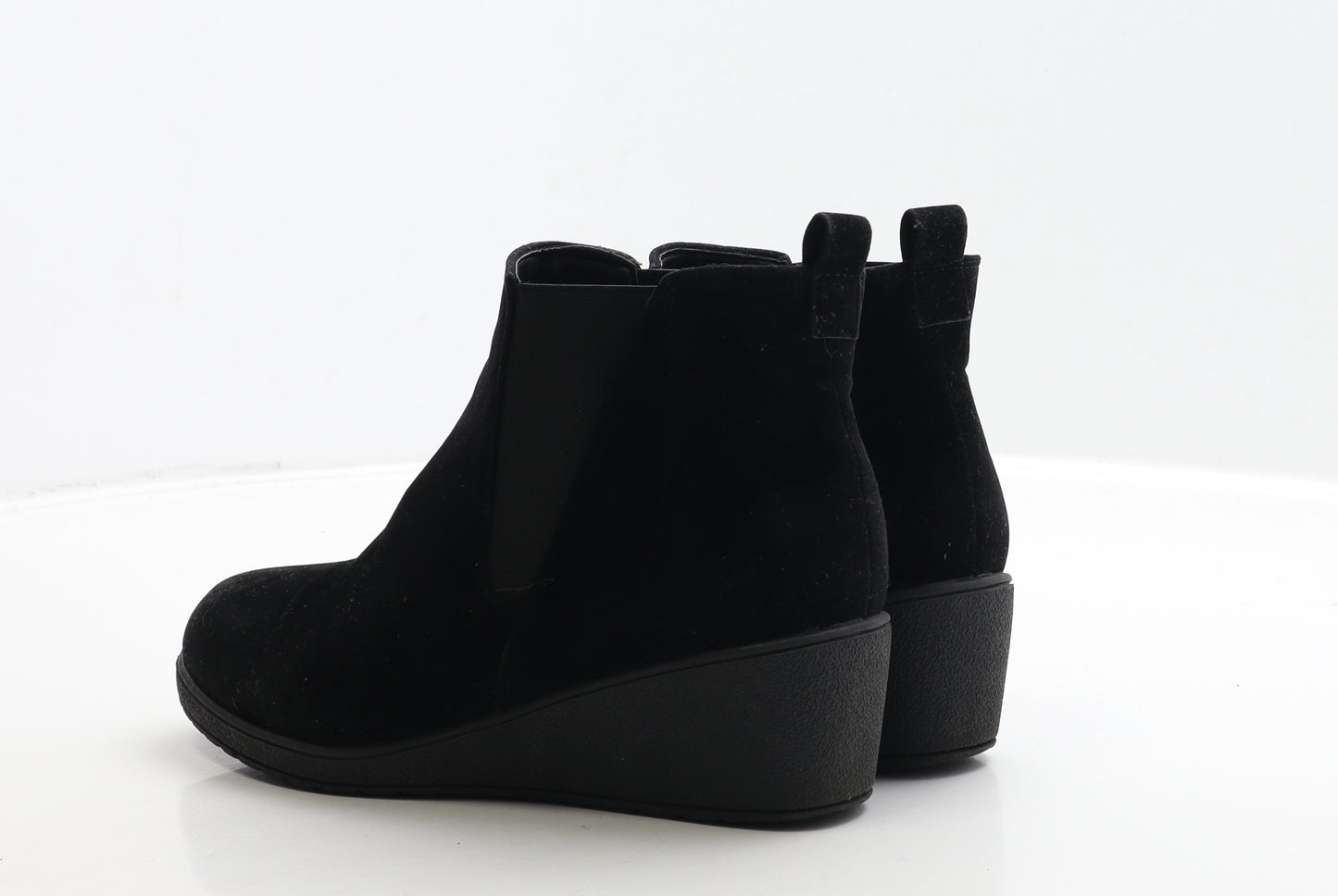 Shoes By Emma Womens Black Suede Chelsea Boot UK 6