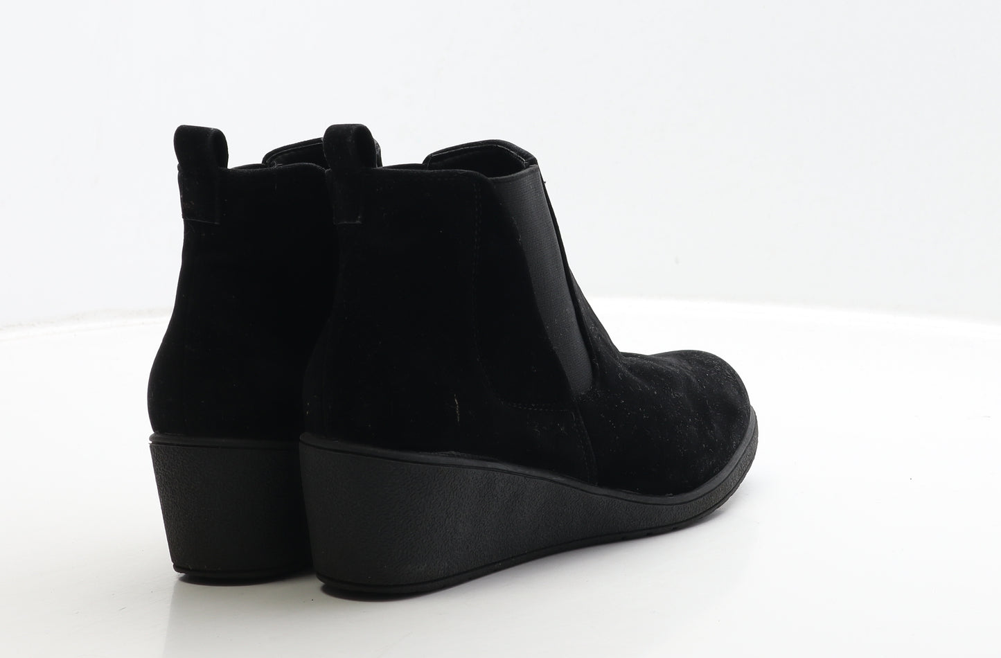 Shoes By Emma Womens Black Suede Chelsea Boot UK 6