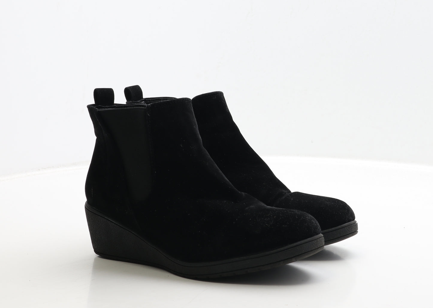 Shoes By Emma Womens Black Suede Chelsea Boot UK 6
