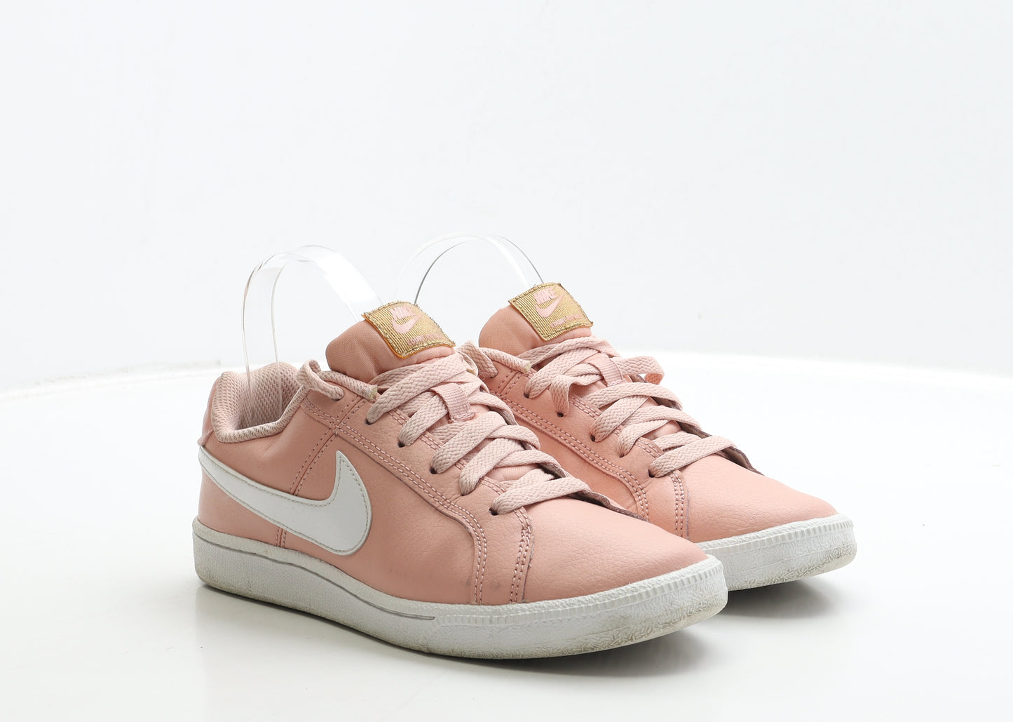 Nike Womens Pink Polyester Trainer UK 4.5 38 - Court Royale